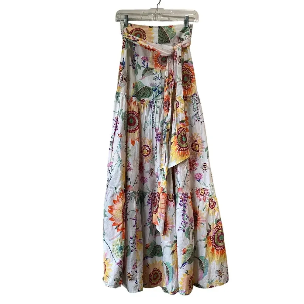 Banjanan Discovery Skirt Mid Summer Bumble White - Picture 4 of 9